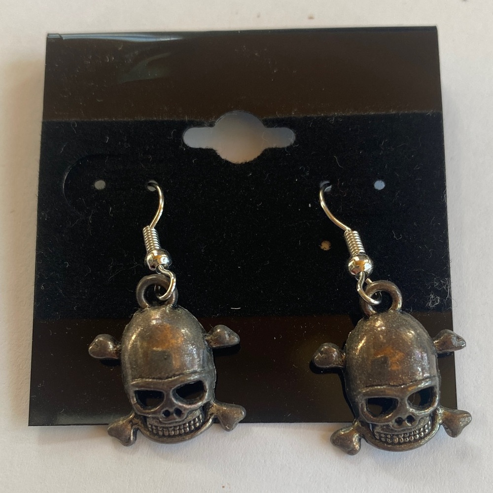 Skull and Crossbones Earrings